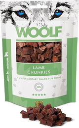 Woolf Lamb Chunkies Lammhäppchen Belohnungssnack mit hohem Fleischanteil ohne Konservierungsstoffe 100g - 100 g – Bild 1 von 8
