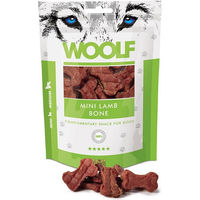 Produktbild von WOOLF Mini Lamb Bone Trockenfleisch Lamm kleine Würfel für Hunde Adult 100g glutenfrei mit hohem Fleischanteil