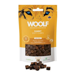 Woolf Rabbit Soft Cubes Hundeleckerlis Kaninchen glutenfrei für Welpen 100 g - 100 g – Bild 1 von 7