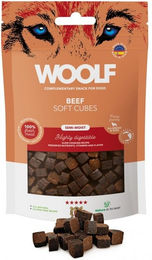 Produktbild von WOOLF Soft Cubes Beef Monoprotein weiche Rindfleischwürfel getreidefrei und glutenfrei 100g - 100 g