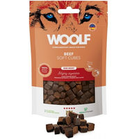 Produktbild von WOOLF Soft Cubes Beef Monoprotein weiche Rindfleischwürfel getreidefrei und glutenfrei 100g - 100 g