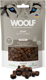 Produktbild von WOOLF Soft Cubes Goat Monoprotein weiche Ziegenwürfel getreidefrei und glutenfrei 100g - 100 g