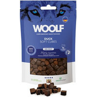 Produktbild von WOOLF Soft Cubes Hundesnack Ente Monoprotein getreidefrei und glutenfrei 100g - 100 g