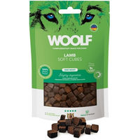 Produktbild von WOOLF Soft Cubes Lamm Monoprotein getreidefrei und glutenfrei Belohnungssnack 100g - 100 g