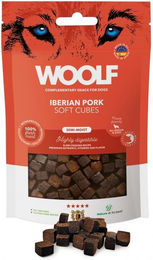 WOOLF Soft Cubes Monoprotein Schweinefleisch Trockenfleisch für Hunde getreidefrei und hypoallergen 100g - 100 g – Bild 1 von 1