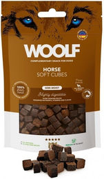 Produktbild von WOOLF Soft Cubes Pferdefleischwürfel Monoprotein getreidefrei und glutenfrei 100g - 100 g