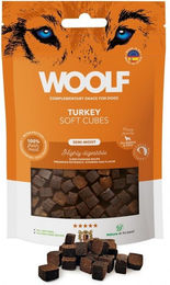 Woolf Soft Cubes Truthahn Hundeleckerlis glutenfrei für Welpen 100g - 100 g – Bild 1 von 8