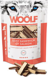 WOOLF Soft Sandwich Belohnungssnack Lachs und Kabeljau glutenfrei 100g - 100 g – Bild 1 von 8