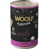 Produktbild von WOOLF Ultimate Adult Hundefutter Ente mit Kokosöl Bio glutenfrei und monoprotein 400g