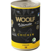 Produktbild von WOOLF Ultimate Adult Hundefutter Huhn mit Salbei Pastete glutenfrei mit hohem Fleischanteil 400g