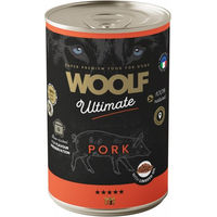 Produktbild von WOOLF Ultimate Adult Hundefutter Schwein mit Leinsamenöl glutenfrei 400g