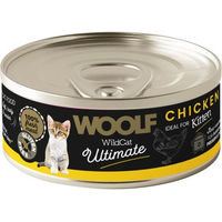 Produktbild von WOOLF Wild Cat Ultimate Kitten Huhn Pastete 85g glutenfrei
