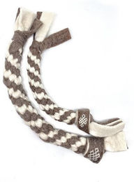 Wooliie Endless Knot Braided Rope Hundespielzeug aus 100 % naturbelassener Schurwolle zur Zahnpflege – Bild 1 von 2