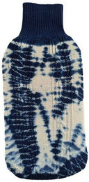 Wooliie Indigo Rift Hundepullover aus 100 % Merinowolle in Blau Größe S – Bild 1 von 1