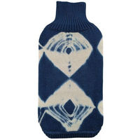 Produktbild von Wooliie Indigo Vibe Hundepullover aus Bio Merinowolle in Blau Größe L