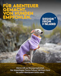 Woolly Wolf Alpha 360 Fleece Hundepullover für große Hunde Gr. 70 Lila – Bild 1 von 4