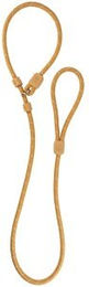 Woolly Wolf Führleine für Hunde aus Polyester in Beige mit Holzgriff – Bild 1 von 3