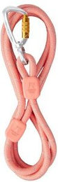 Woolly Wolf Führleine Rope aus Polyester für mittelgroße und große Hunde in Rosa – Bild 1 von 2