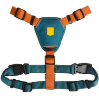 Produktbild von Woolly Wolf Hundegeschirr Color Block Lime Mix XS aus Polyester