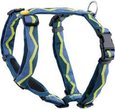 Produktbild von WOOLLY WOLF Hundegeschirr Explorer deep teal Grösse L aus Polyester