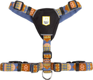 Woolly Wolf Hundegeschirr Nightless Night aus recyceltem Polyester Größe L mit Reflektoren – Bild 1 von 9