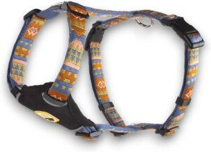 Woolly Wolf Hundegeschirr Nightless Night XXS aus recyceltem Polyester mit Reflektoren – Bild 1 von 7