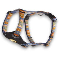 Produktbild von Woolly Wolf Hundegeschirr Nightless Night XXS aus recyceltem Polyester mit Reflektoren