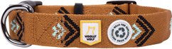 Woolly Wolf Hundehalsband Explorer Sea to Summit aus recyceltem Polyester Grösse S Braun – Bild 1 von 8