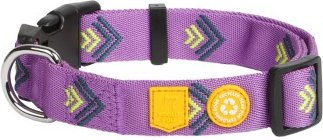 Woolly Wolf Hundehalsband Northern Lights XS Lila aus Polyester – Bild 1 von 3