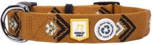Woolly Wolf Hundehalsband Sea to Summit aus recyceltem Polyester Gr. XS Braun – Bild 1 von 7