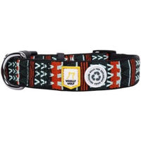 Produktbild von Woolly Wolf Hundehalsband Woodland XS aus Polyester Bunt