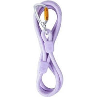 Produktbild von Woolly Wolf Hundeleine Rope Lavendel Mix aus recyceltem Polyester mit reflektierendem Material und Aluminium-Drehverschluss-Karabiner