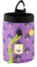 Woolly Wolf Snackbeutel Northern Lights aus Polyester in Lila – Bild 1 von 2
