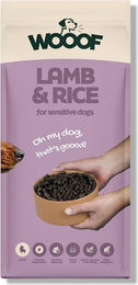 WOOOF Hundetrockenfutter Lamm und Reis Hypoallergen Glutenfrei 18kg – Bild 1 von 1