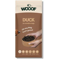 Produktbild von WOOOF Kaltgepresstes Hundefutter Ente 14 kg hypoallergen und proteinreich