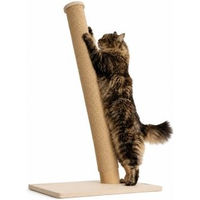 Produktbild von WOOWOOD Kratzsäule aus Holz in Beige für Katzen