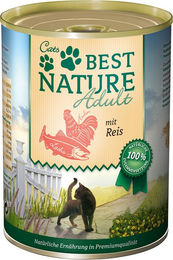 Produktbild von World's Best Cat Adult Nassfutter Lachs und Huhn mit Reis getreidefrei und glutenfrei 6 x 400 g - 6 x 400 g