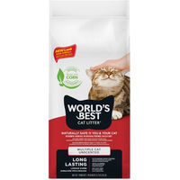Produktbild von World's Best Cat Litter Maisstreu für Katzen unparfümiert Sparpaket 2 x 12,7 kg - 2 x 12,7 kg