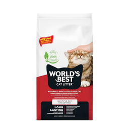 World's Best Maisstreu Katzenstreu 6,35 kg - 6,35 kg – Bild 1 von 7