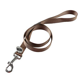 Produktbild von Wouapy Basic Line Hundeleine aus Nylon in Braun/Beige 1 m - 1 m