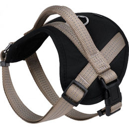 Produktbild von Wouapy Hunde Komfortgeschirr Protect Mini aus Nylon in Beige XS wasserabweisend
