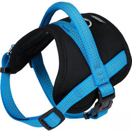 Produktbild von Wouapy Hunde Komfortgeschirr Protect Mini aus Nylon in Blau wasserabweisend XS