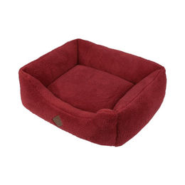 Produktbild von Wouapy Hundebett aus Stoff in Rot 55x45x18 cm