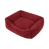 Produktbild von Wouapy Hundebett aus Stoff in Rot 55x45x18 cm