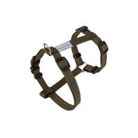 Produktbild von Wouapy Hundegeschirr Basic Line aus Nylon Khaki 32/45 cm - 1 Stk.