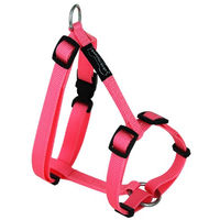 Produktbild von Wouapy Hundegeschirr Basic Line Rosa 25mm/63-97cm
