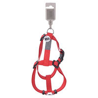 Produktbild von Wouapy Hundegeschirr Basic Line Rot 40mm/74-117cm