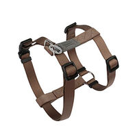 Produktbild von Wouapy Hundegeschirr Basic Line Tierra in Beige und Braun mit 25mm Gurtband Breite und 63-97cm Umfang