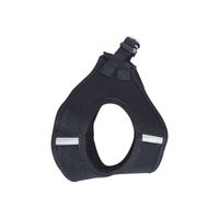 Produktbild von Wouapy Hundegeschirr Soft aus Nylon Schwarz XL