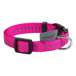 Wouapy Hundehalsband Protect aus Nylon in Schwarz wasserabweisend 32/52cm – Bild 1 von 1